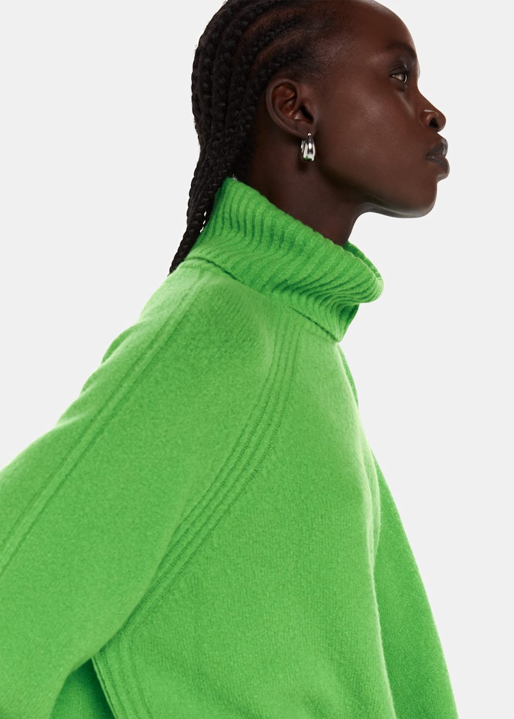 Green roll neck online