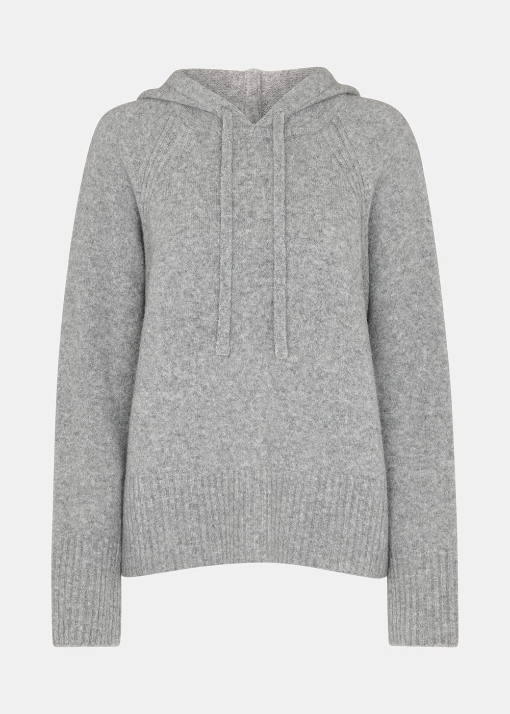 Grey sweater with hood store