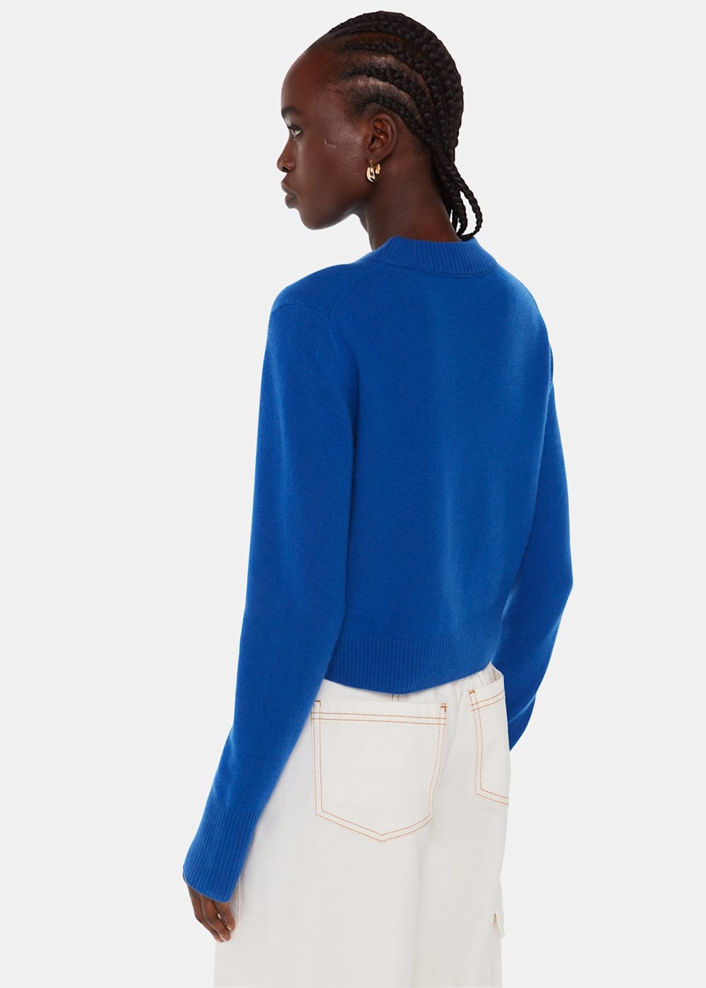 Cobalt blue tops and sweaters online