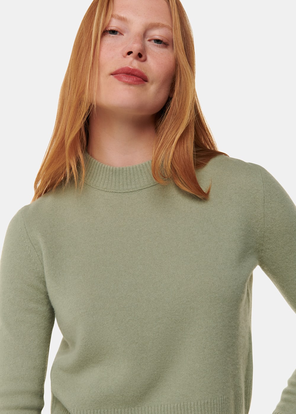 Crop wool sweater best sale