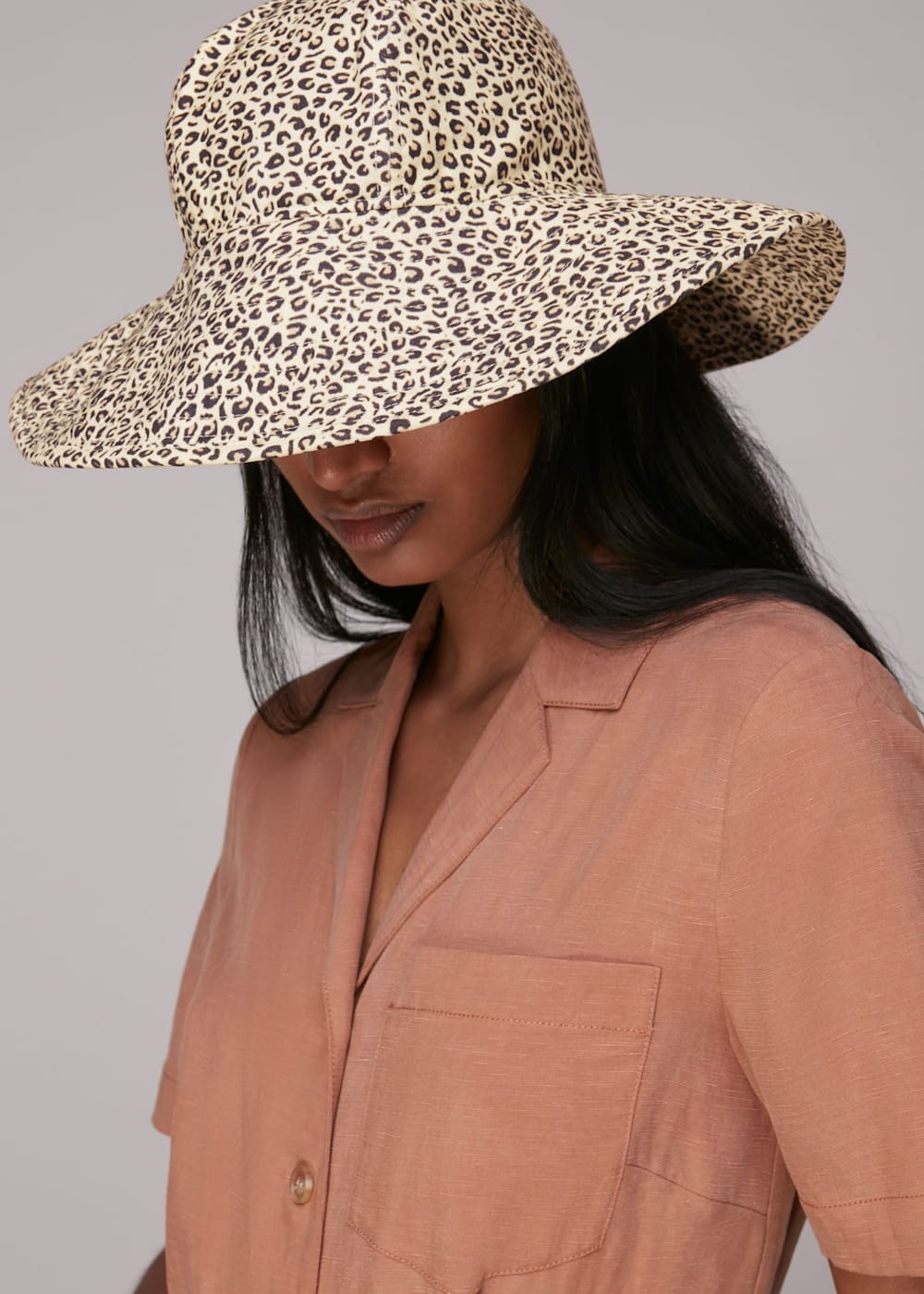 Leopard print bucket hat cheap