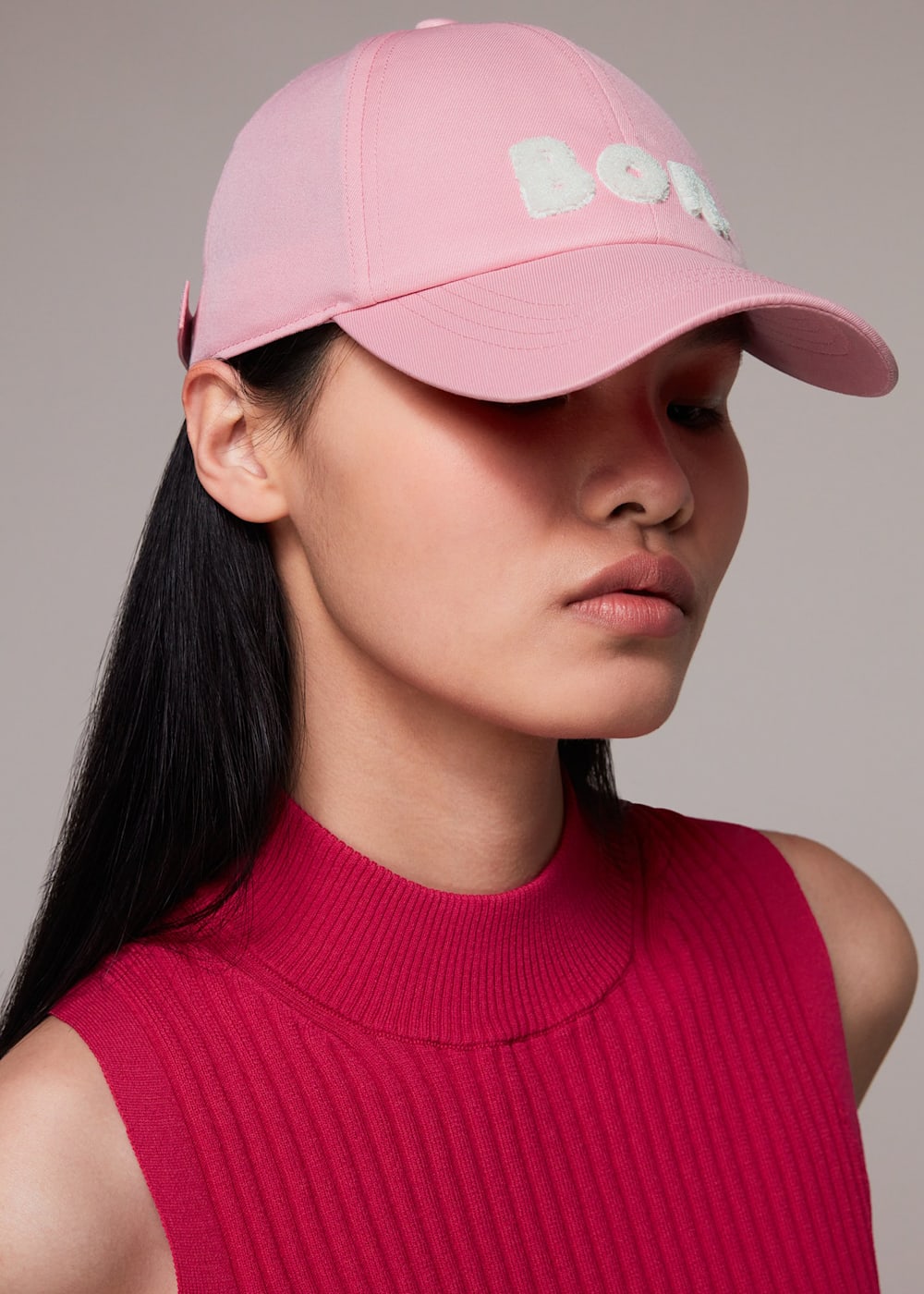 Pink baseball cap uk hot sale