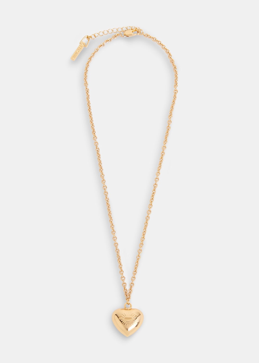 Whistles Chunky Heart Pendant Necklace Gold Multi Size One Size