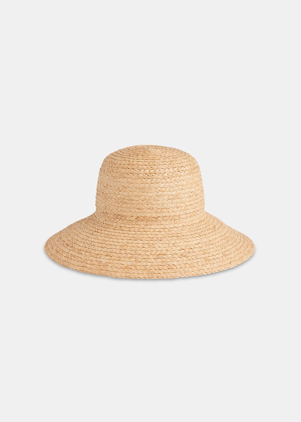Neutral Wide Brim Straw Hat WHISTLES Whistles UK