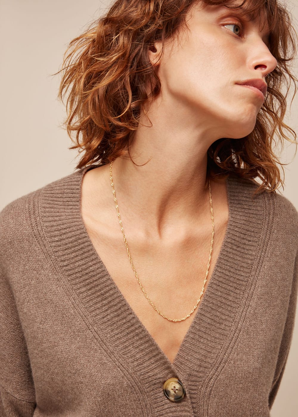 Rachel gold necklace shop