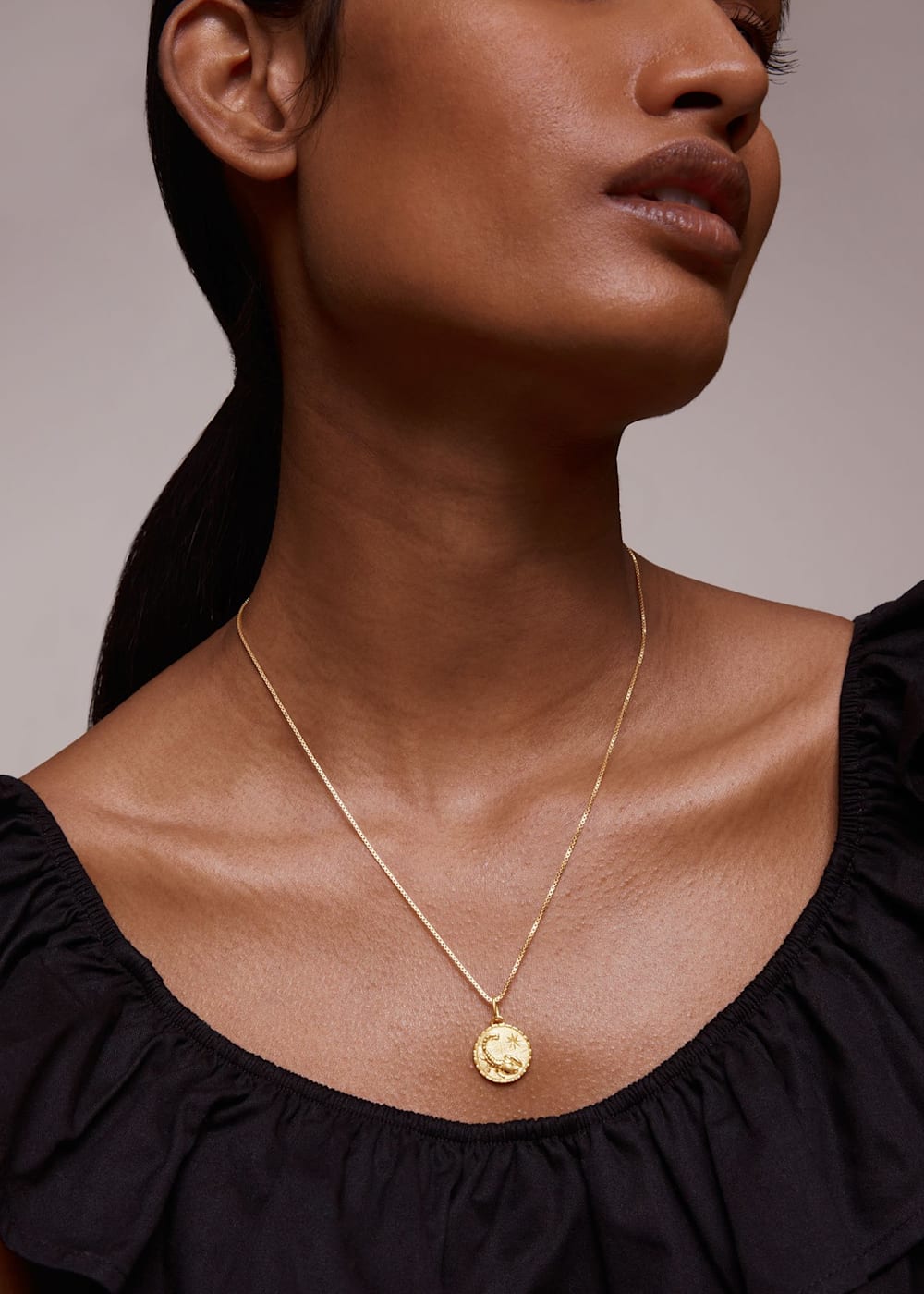 Scorpio necklace gold deals