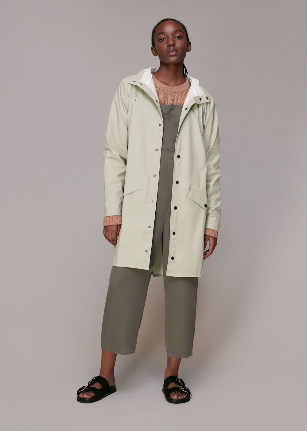 Rains base jacket long new arrivals