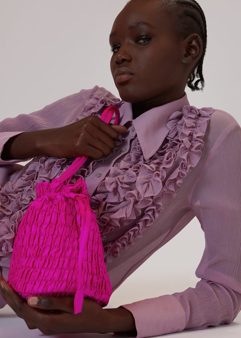 Whistles pink bag shop