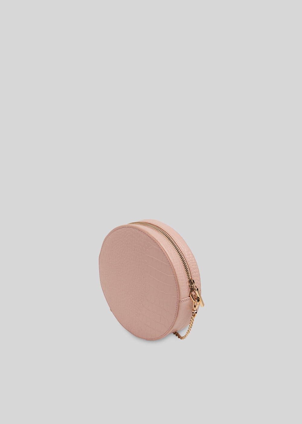 Pale Pink Brixton Circular Crossbody Bag WHISTLES Whistles UK