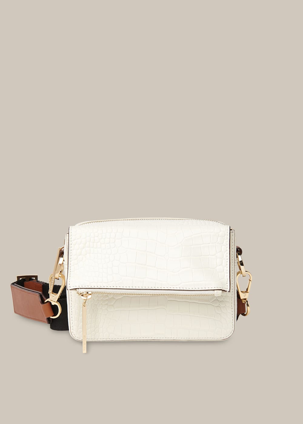 Whistles white bag shop