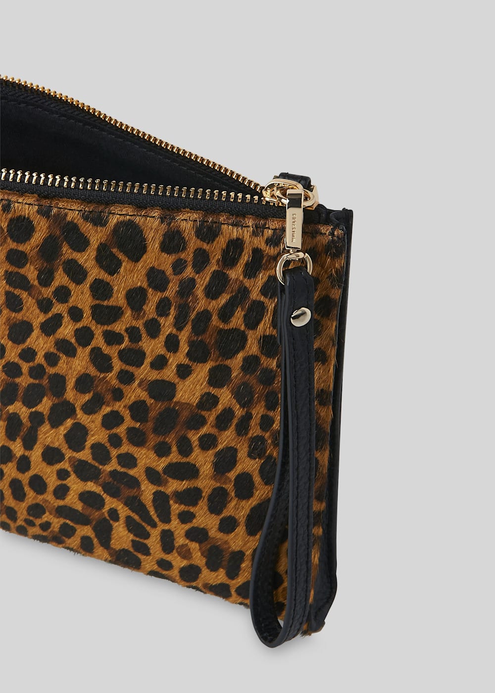 Leopard print pouch sale