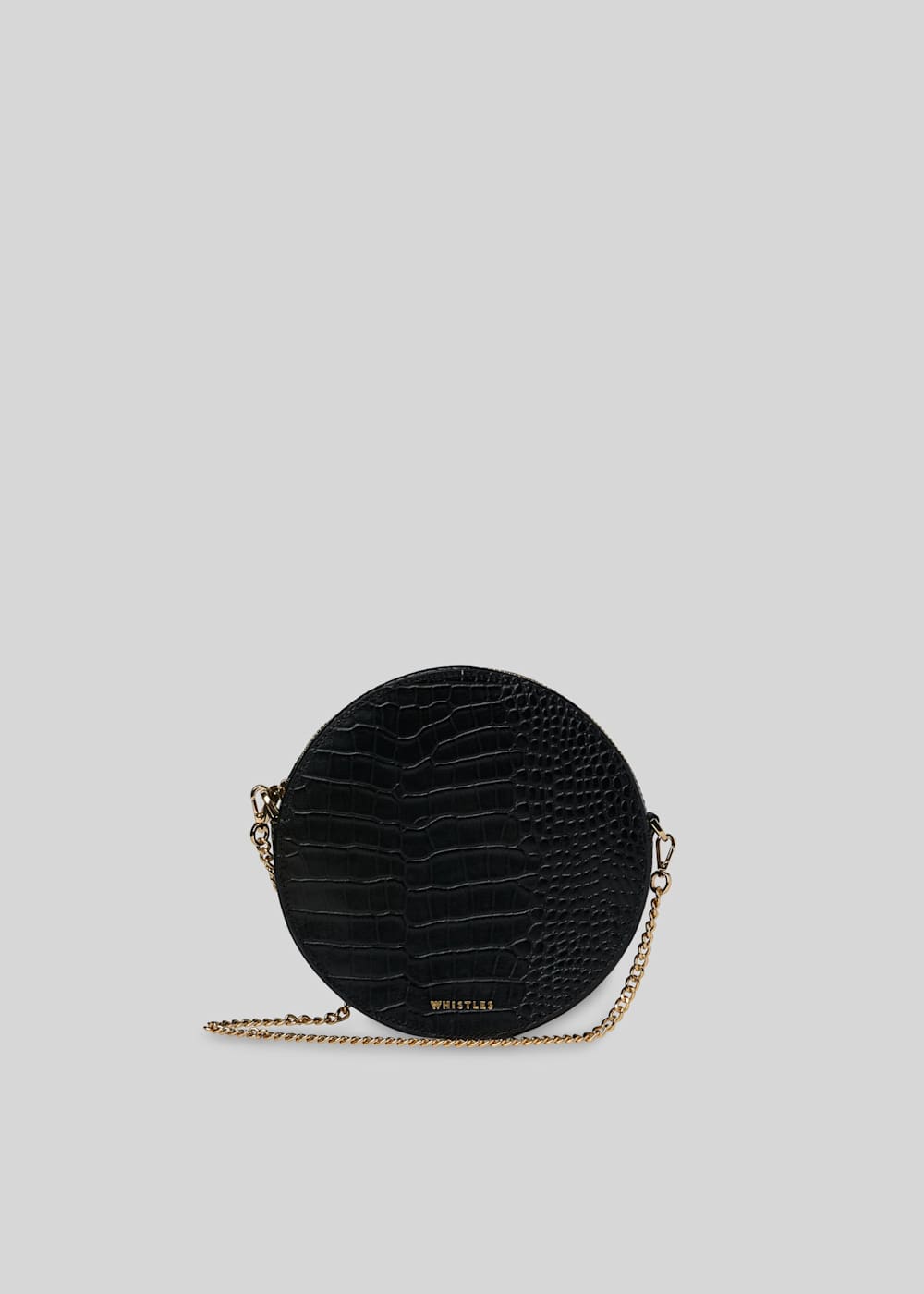 Round croc bag online