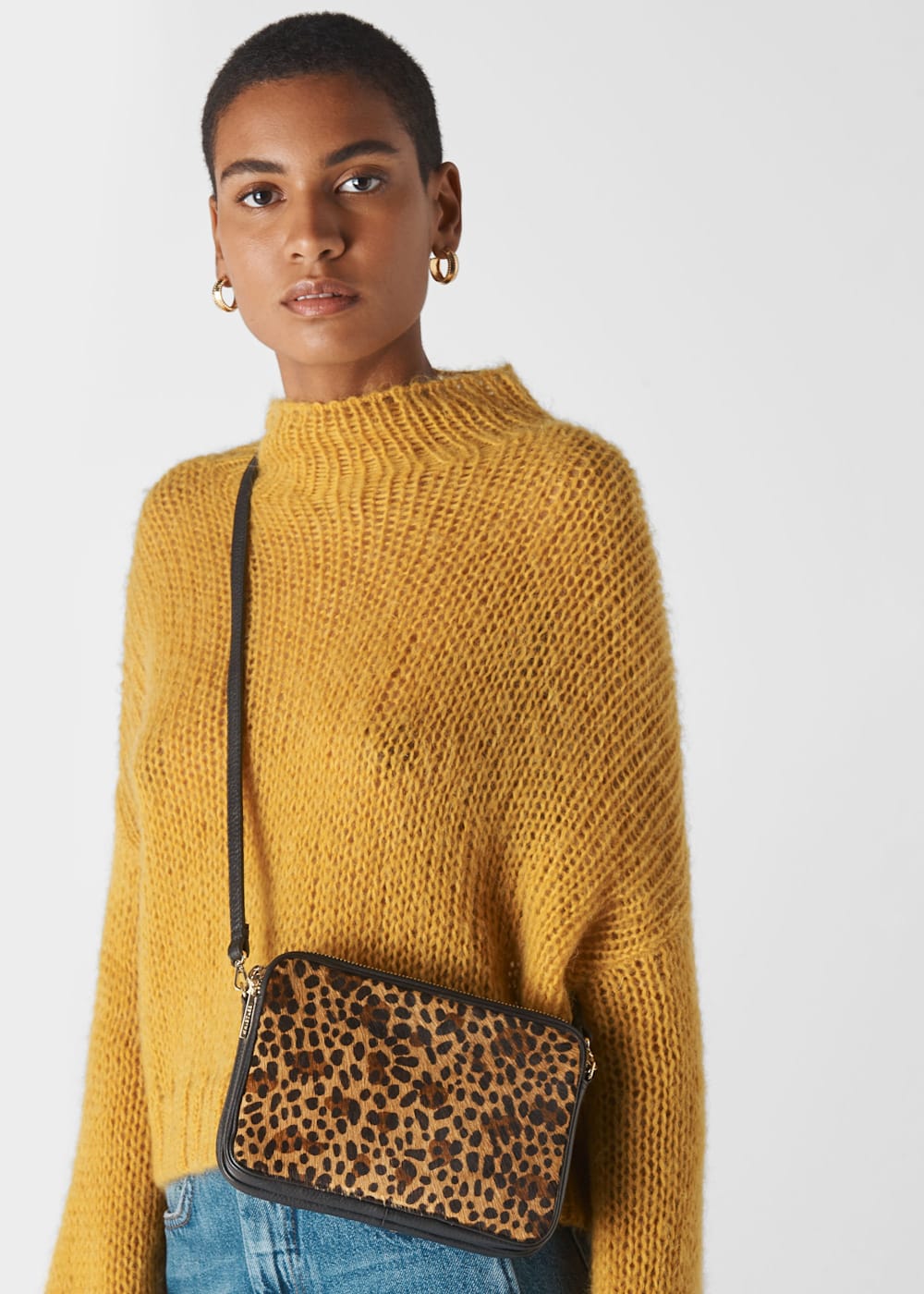 Leopard cross body discount