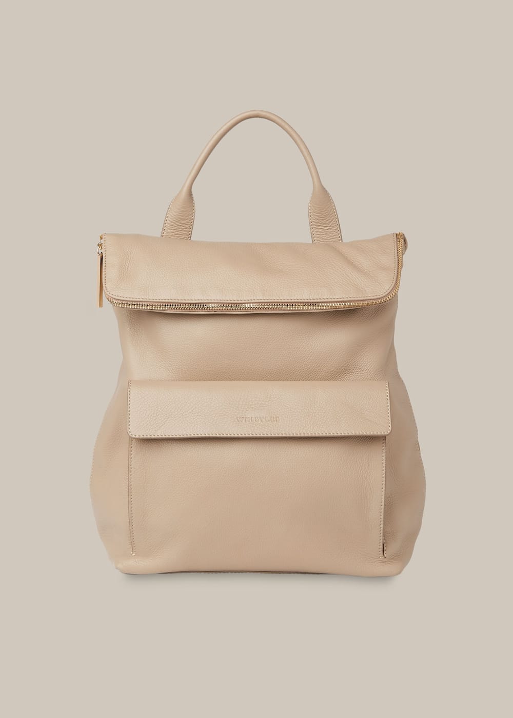 Grey Verity Backpack WHISTLES Whistles UK