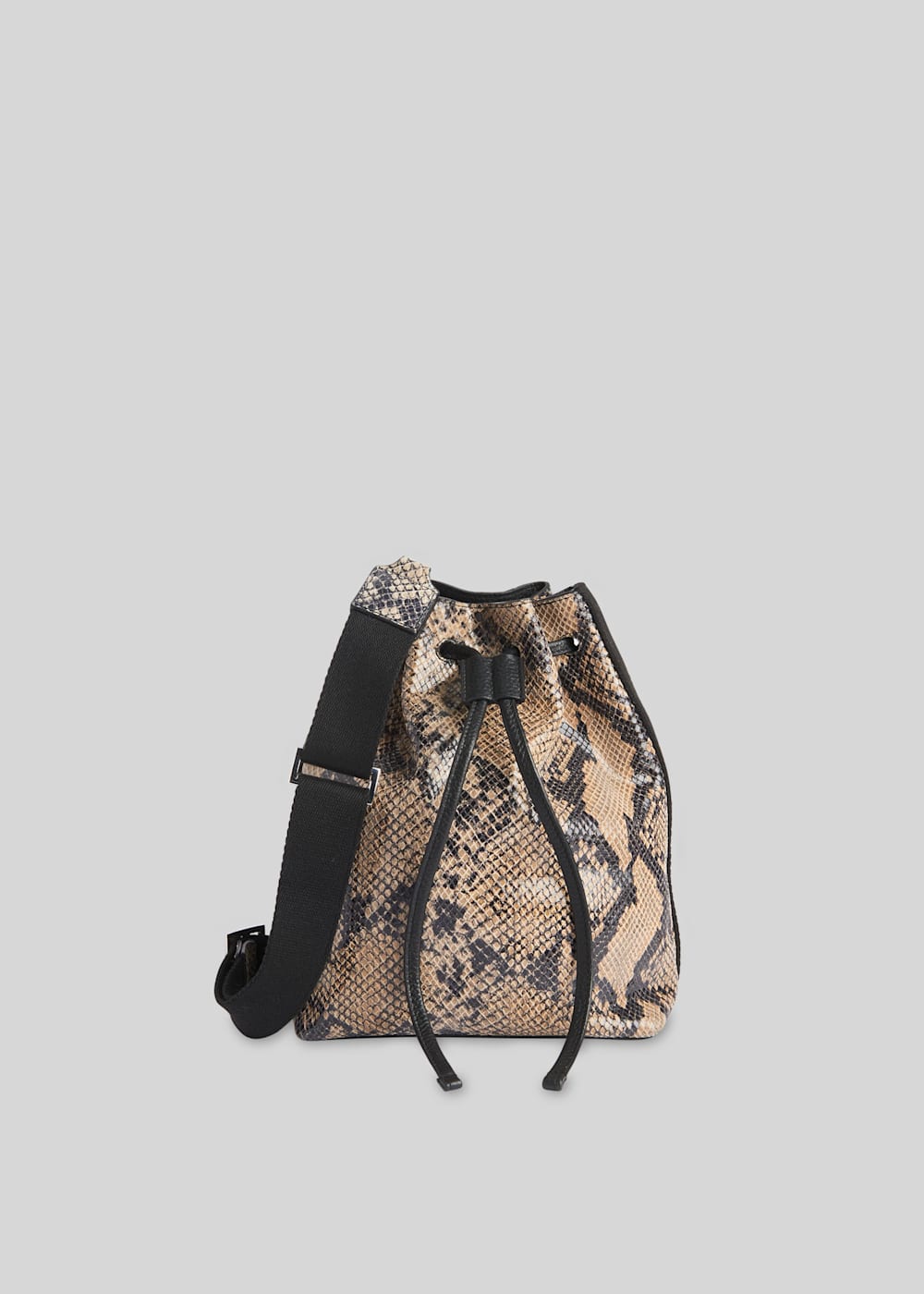 Snake print bucket bag new arrivals