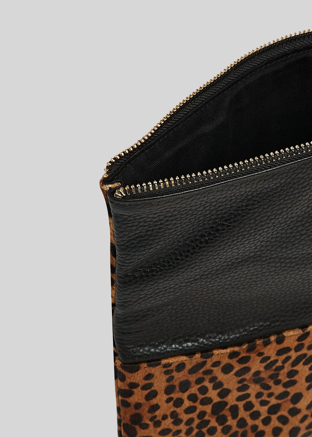 Leopard print clutch uk hot sale
