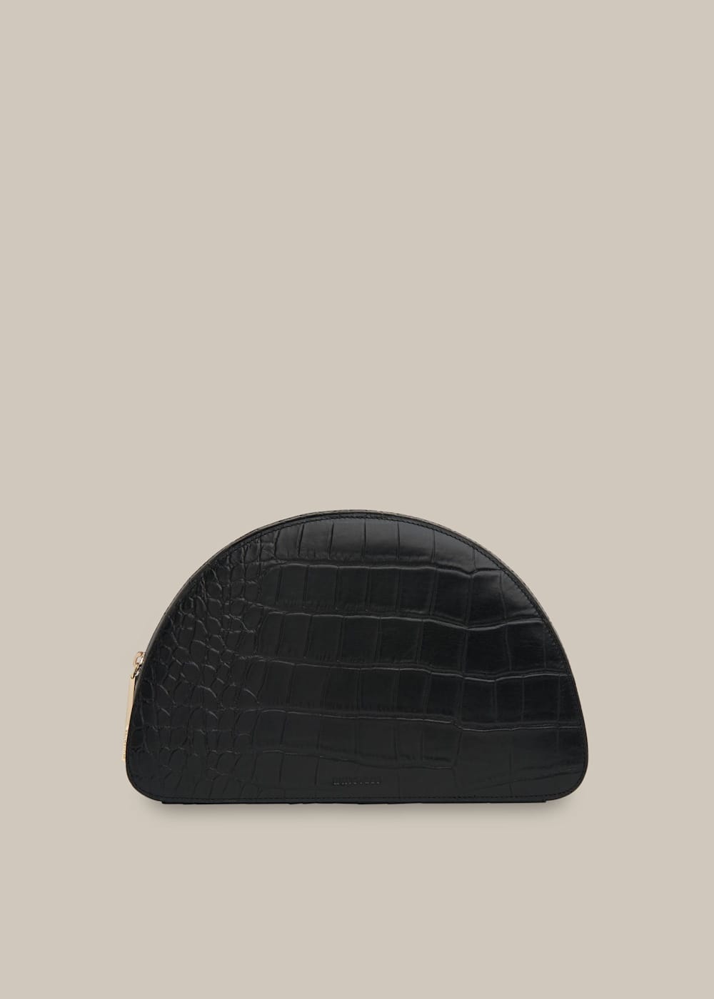 Black Easton Half Moon Clutch WHISTLES Whistles US