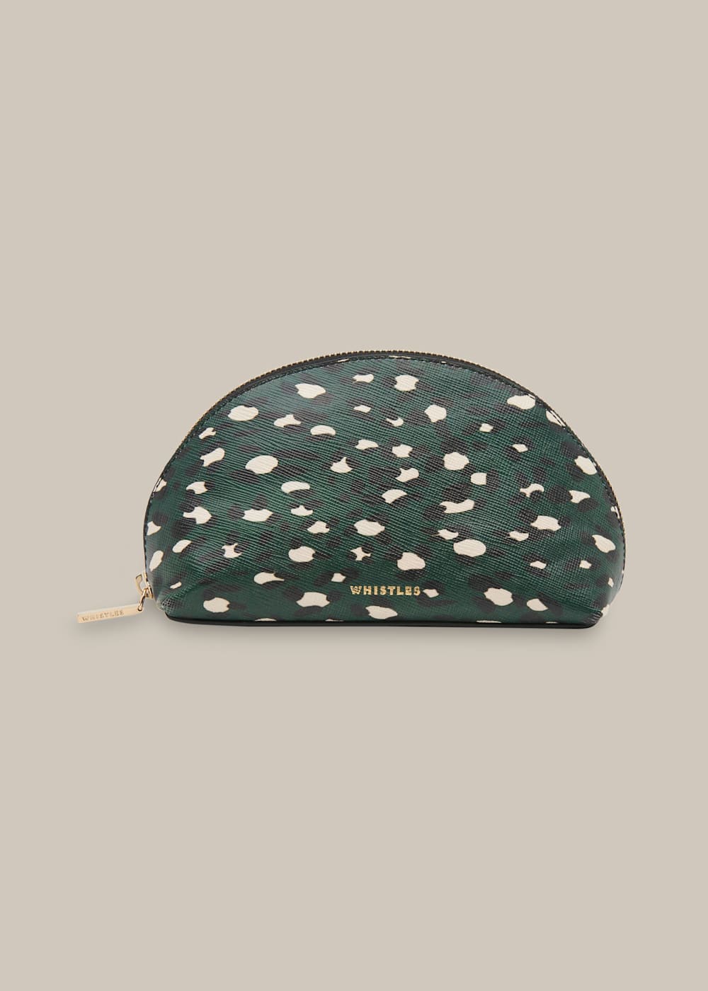 Leopard Print Nina Make Up Bag WHISTLES Whistles US
