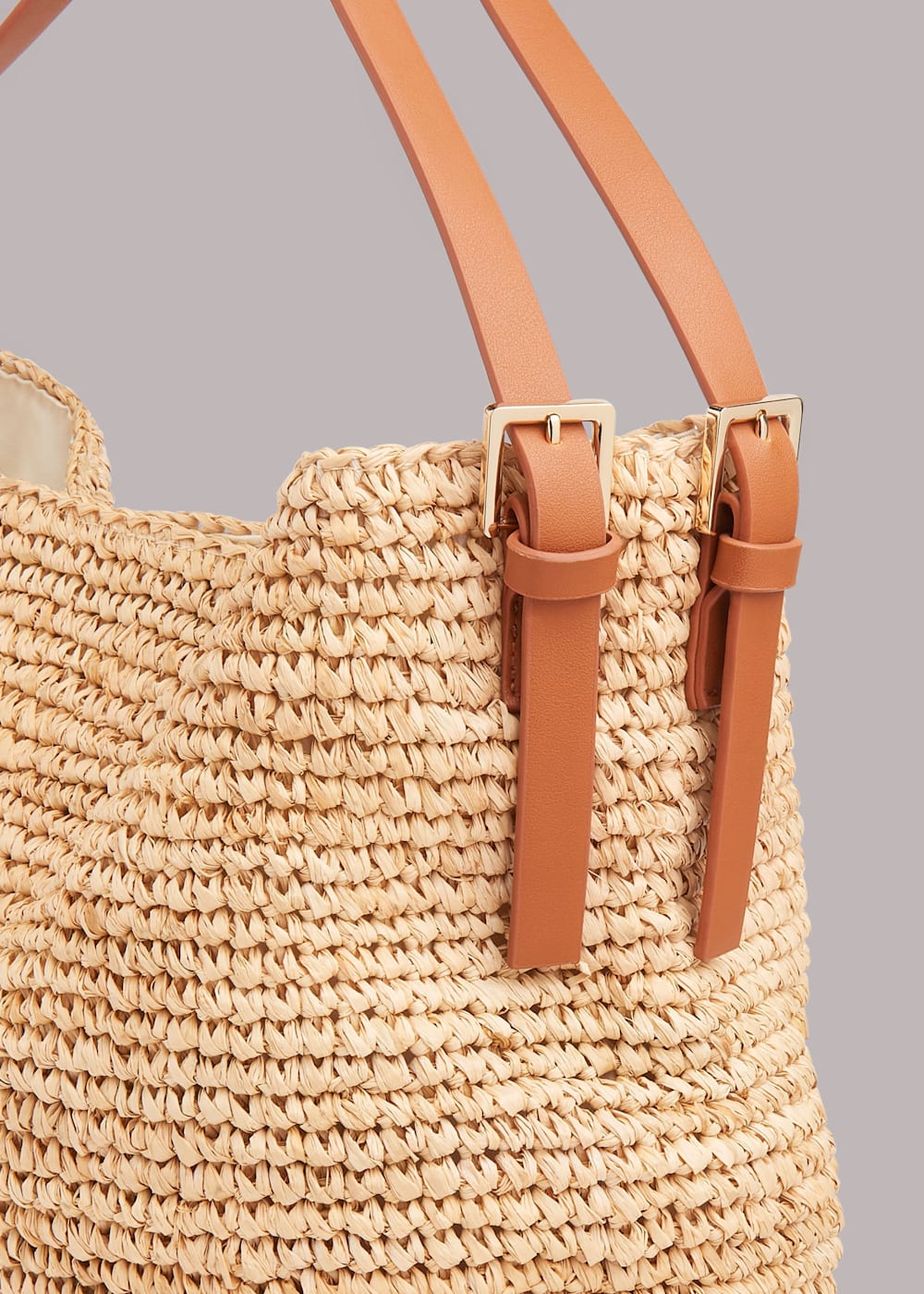Whistles straw bag hotsell