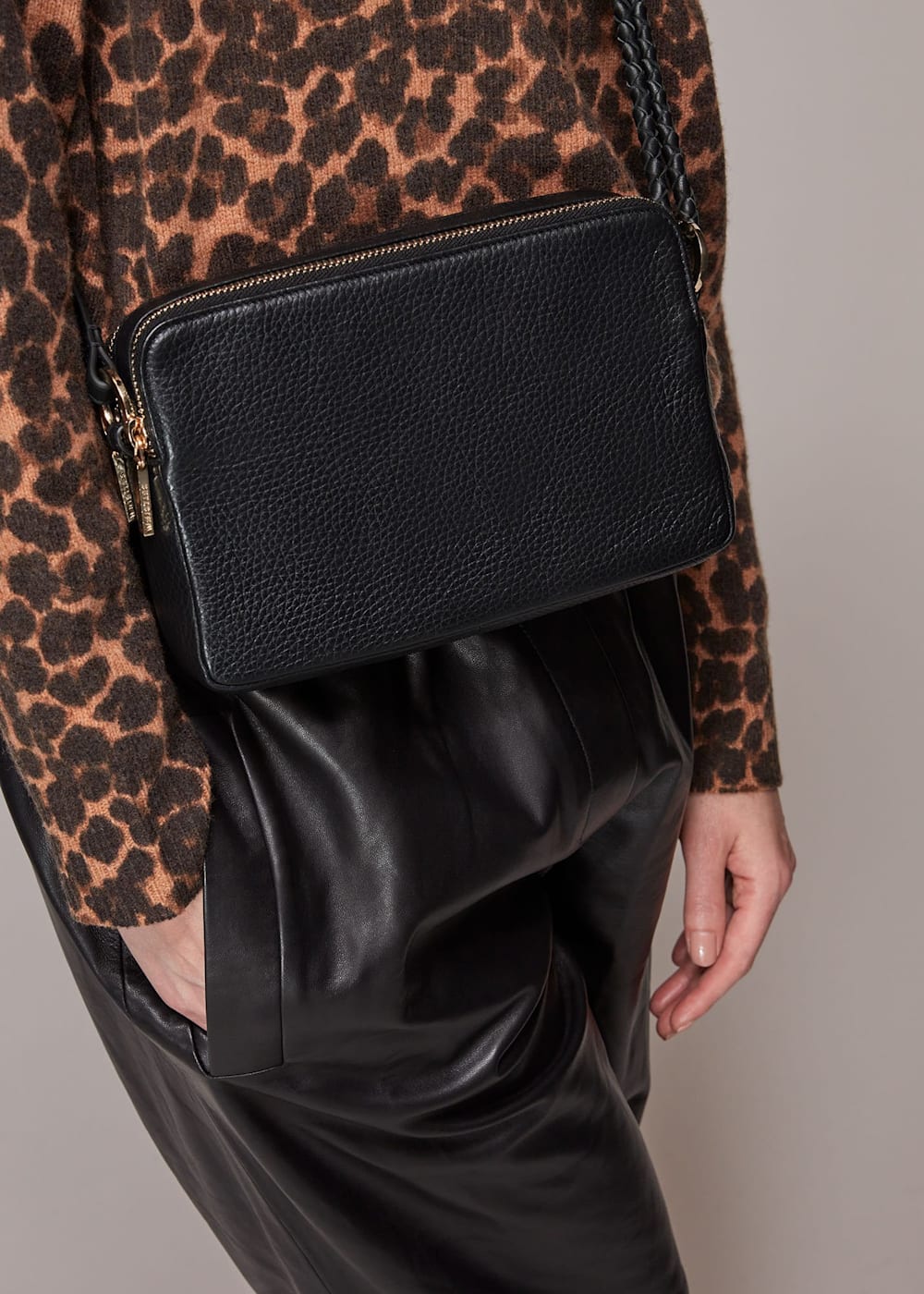 Double pouch bag hotsell