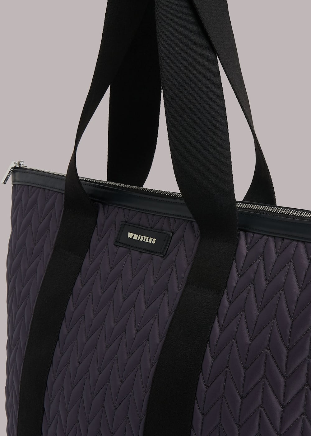 Quilted nylon handbags discount
