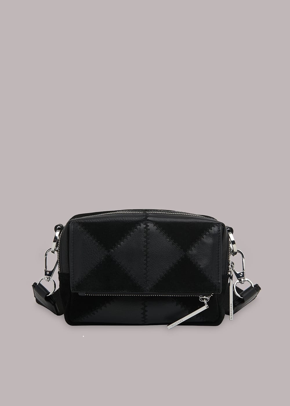 Patchwork crossbody bag hot sale