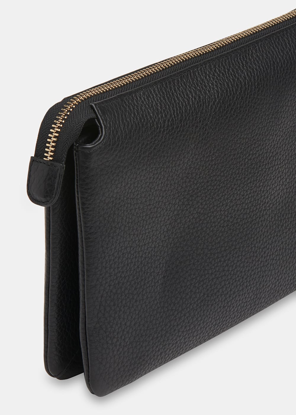 Black Elita Double Pouch Clutch WHISTLES Whistles UK
