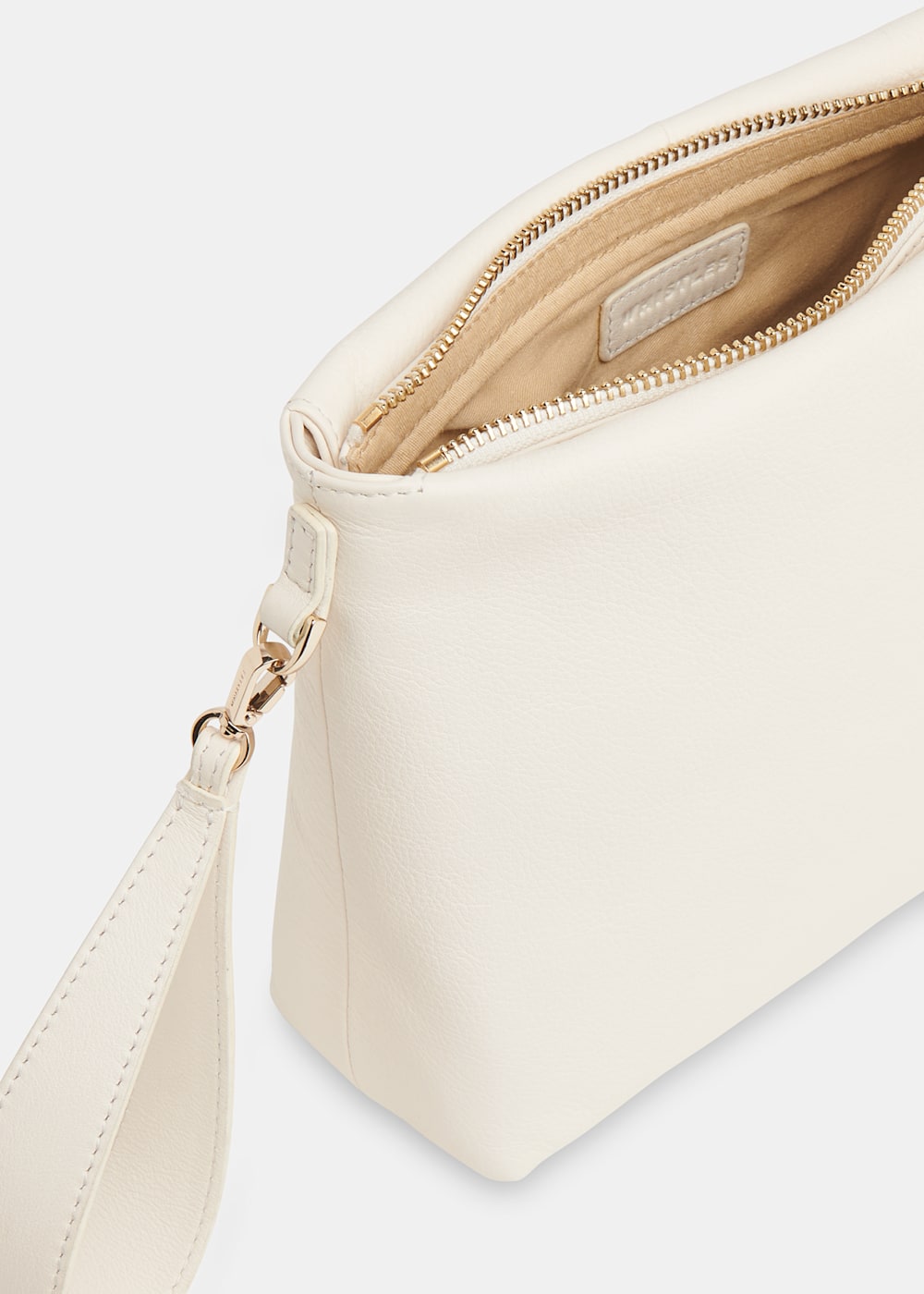 Whistles gold clutch hotsell