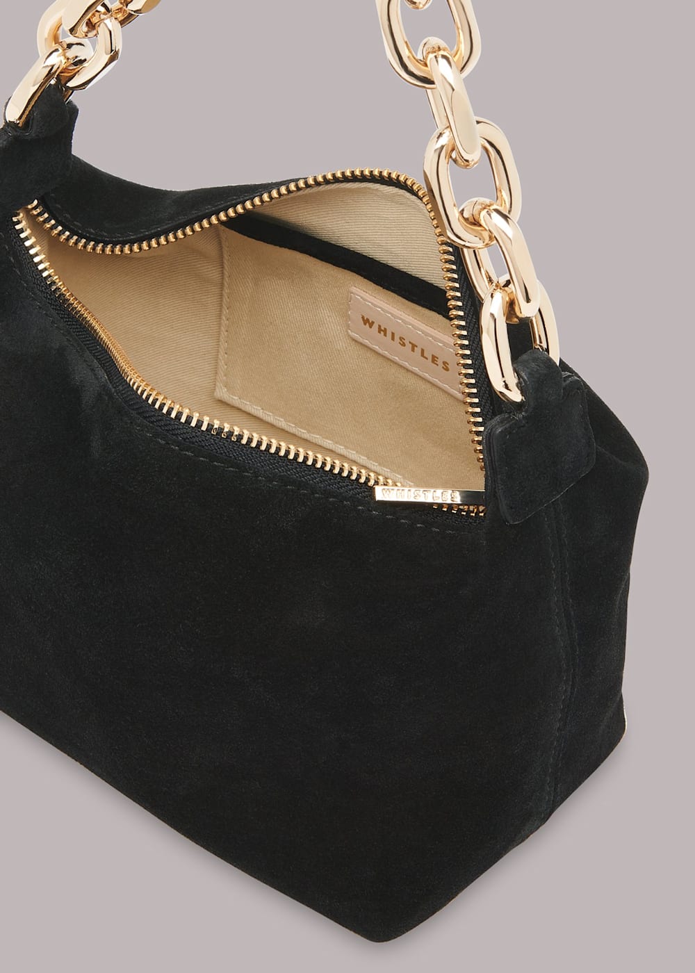 Suede chain bag hot sale