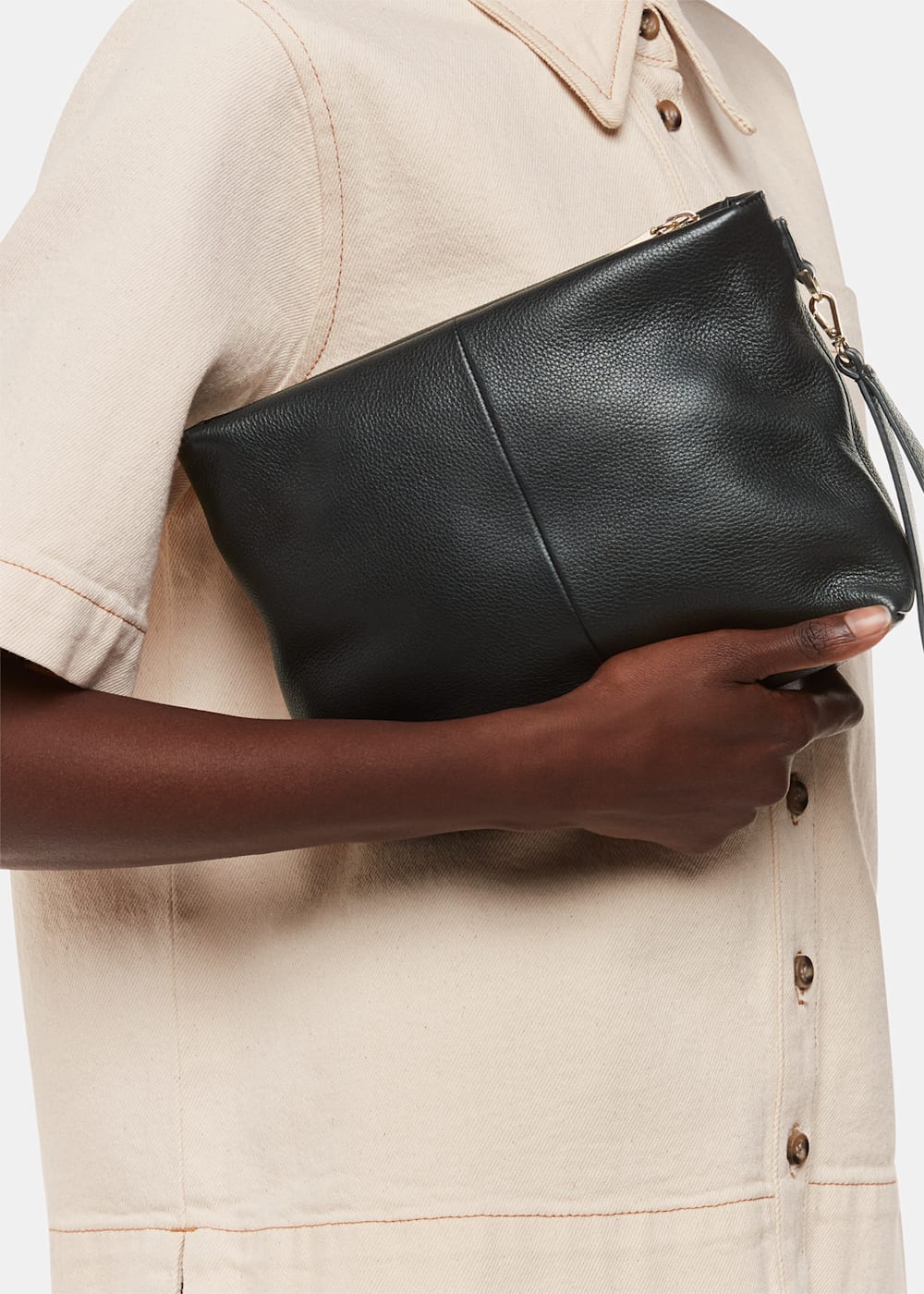 Whistles black clutch bag hot sale