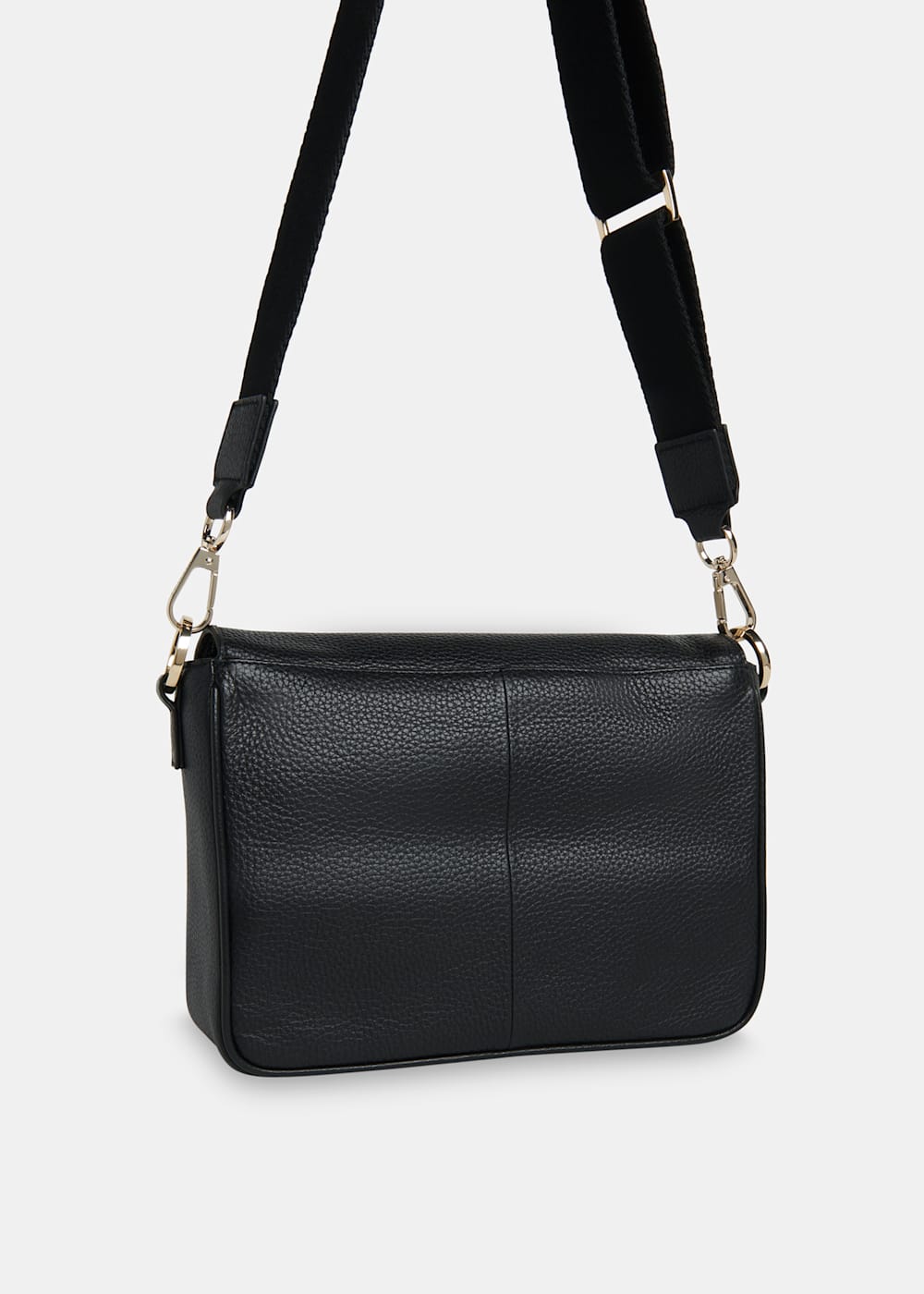 Black and silver crossbody bag on sale