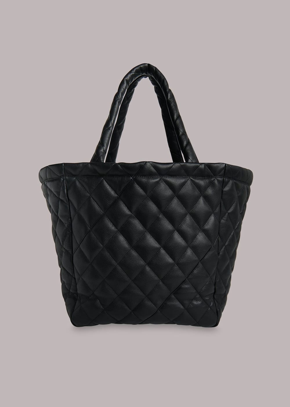 Leather quilted purse best sale