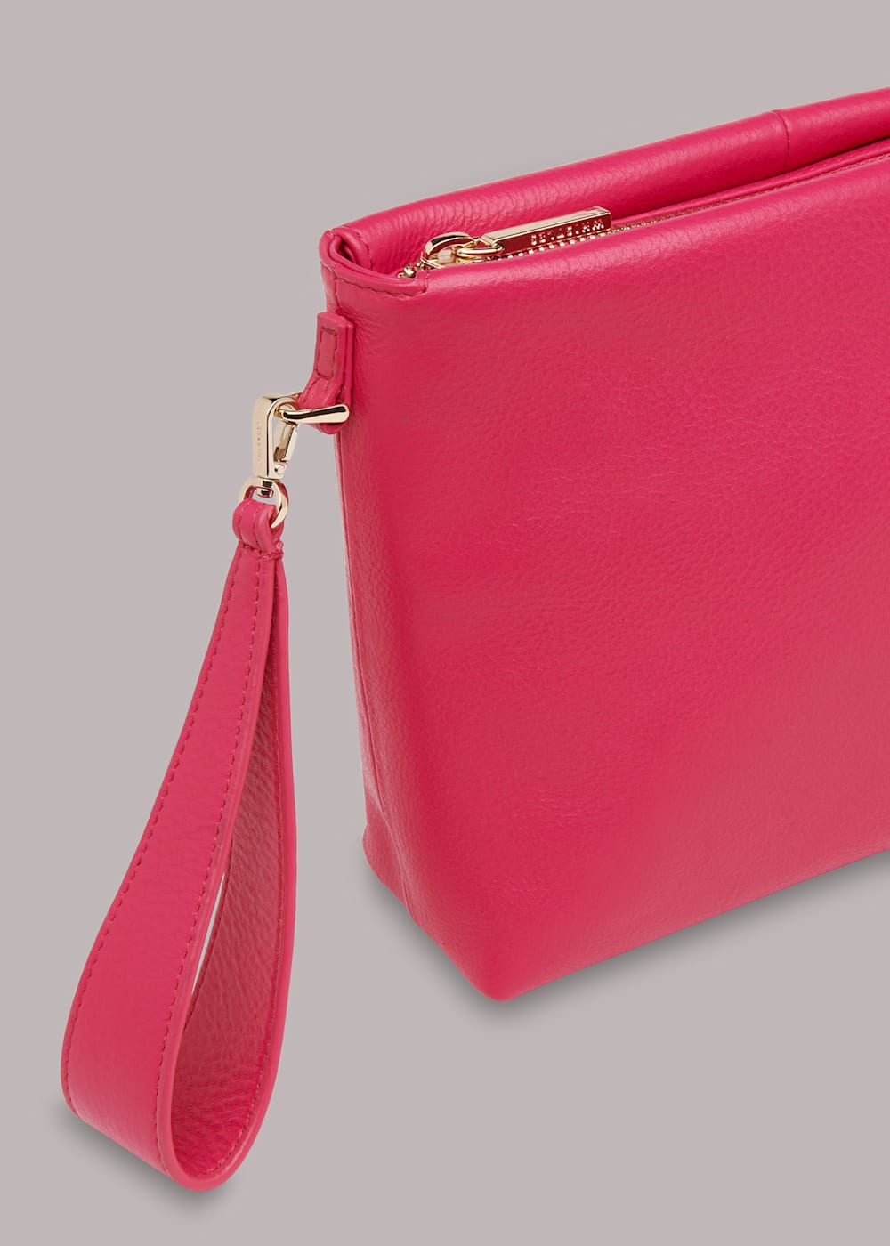 Zip top clutch bag online