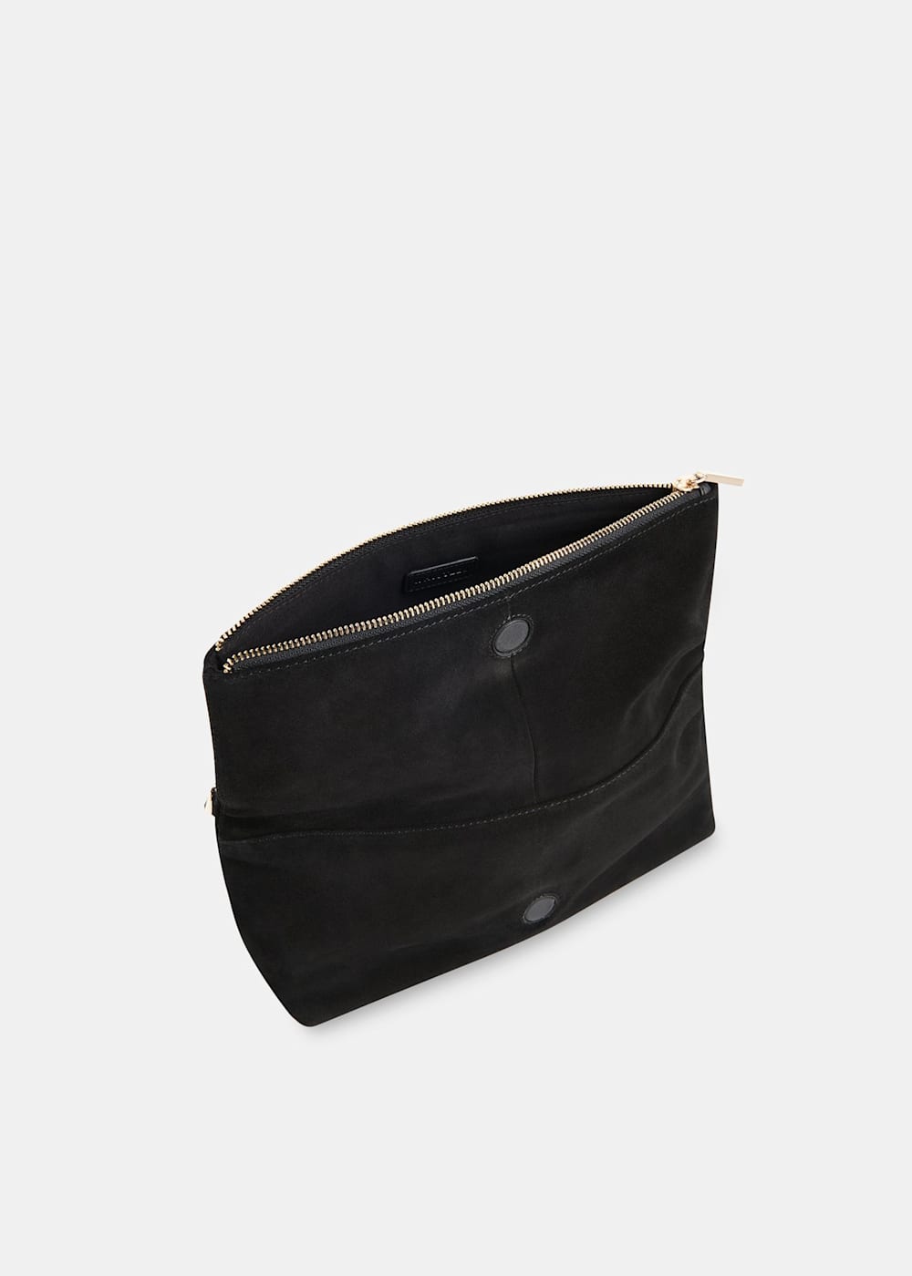 Black fold over bag discount