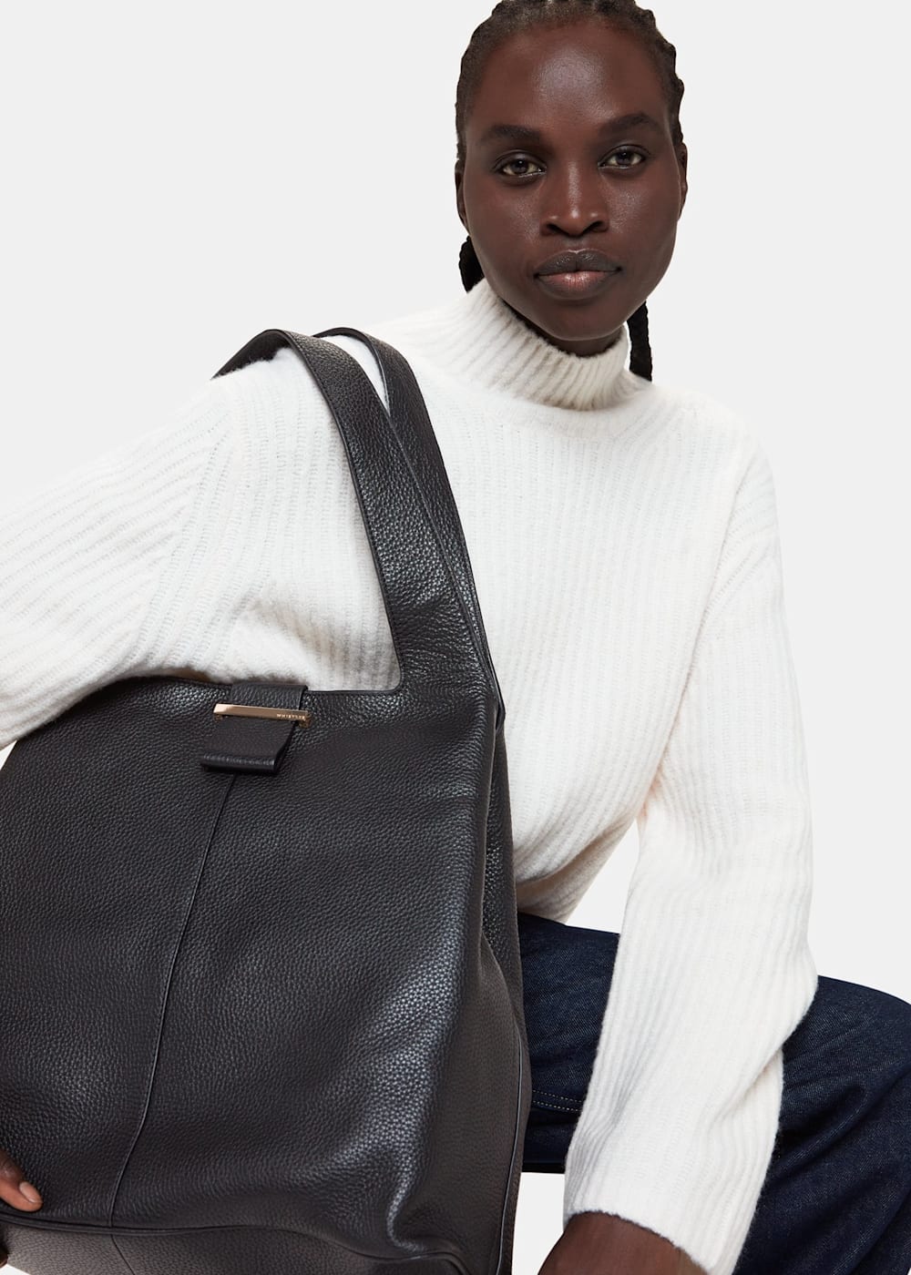 Whistles leather bag sale