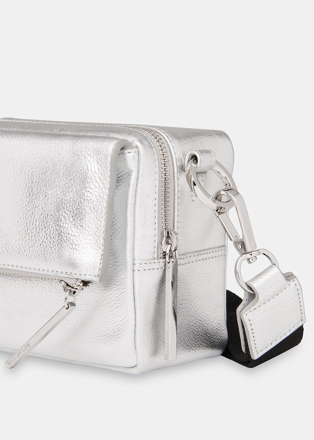 Silver Bibi Crossbody Bag WHISTLES Whistles UK