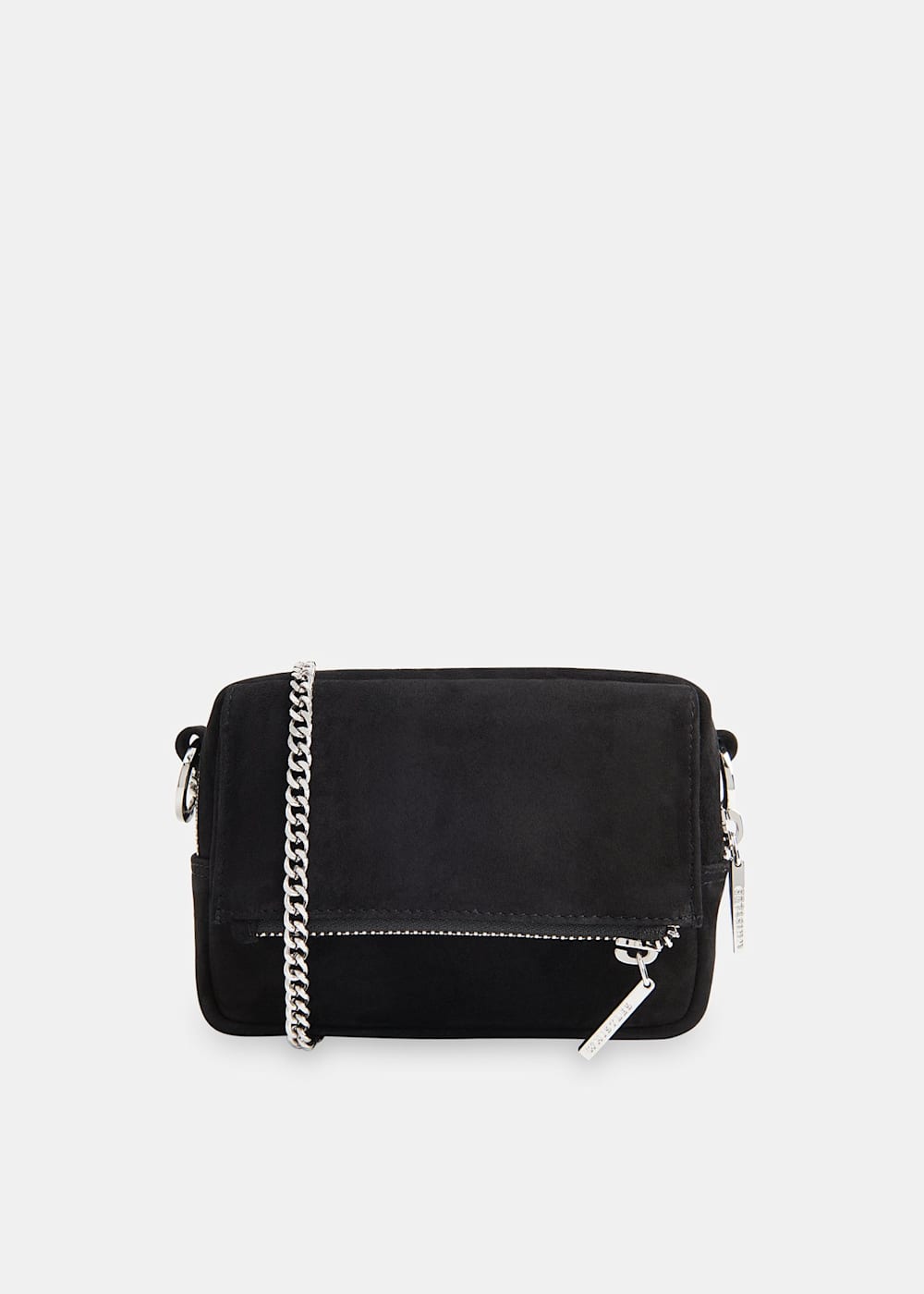 Black Bibi Suede Mini Bag WHISTLES Whistles UK