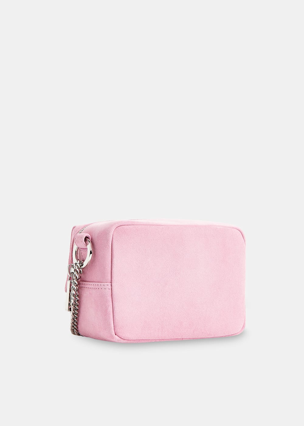 Pale Pink Bibi Suede Mini Bag WHISTLES Whistles ROW