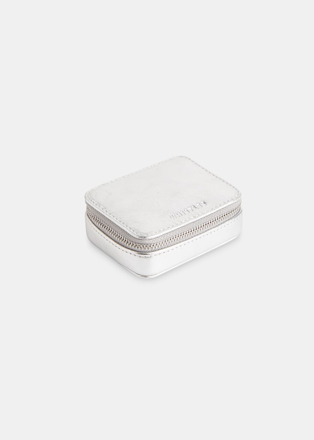 METALLIC JEWELLERY BOX MINI SILVER METALLIC JEWELLERY BOX MINI SILVER