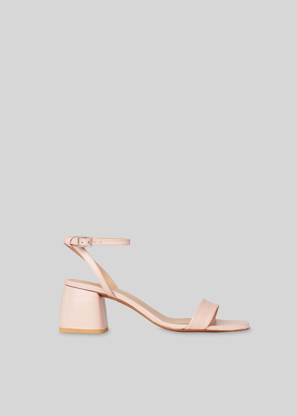 Dusky pink block heel sandals best sale
