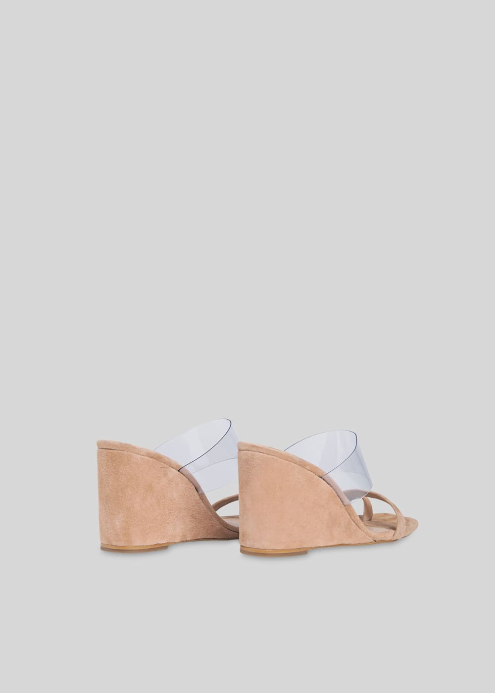 Perspex wedges sandals shop