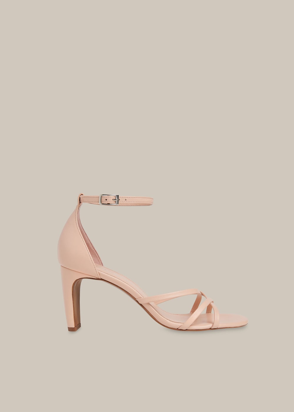Strappy pink sandals hotsell