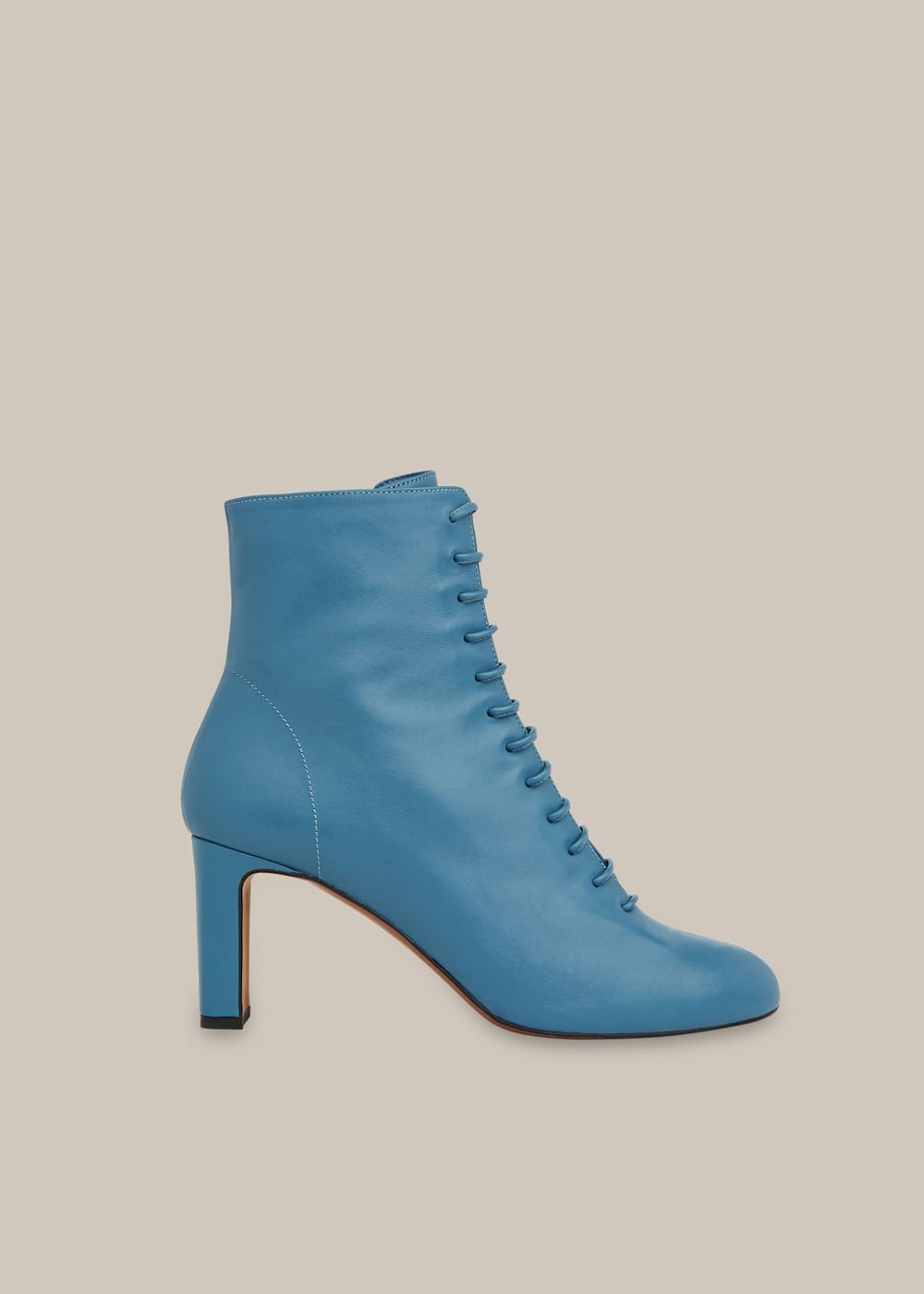 Blue Dahlia Lace Up Boot WHISTLES Whistles AU