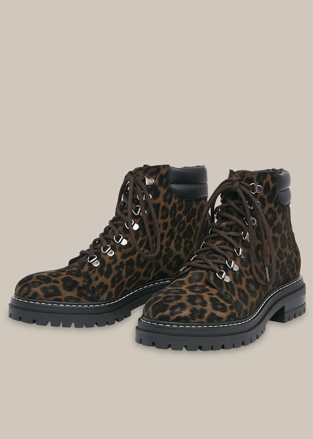 Leopard print work boots sales