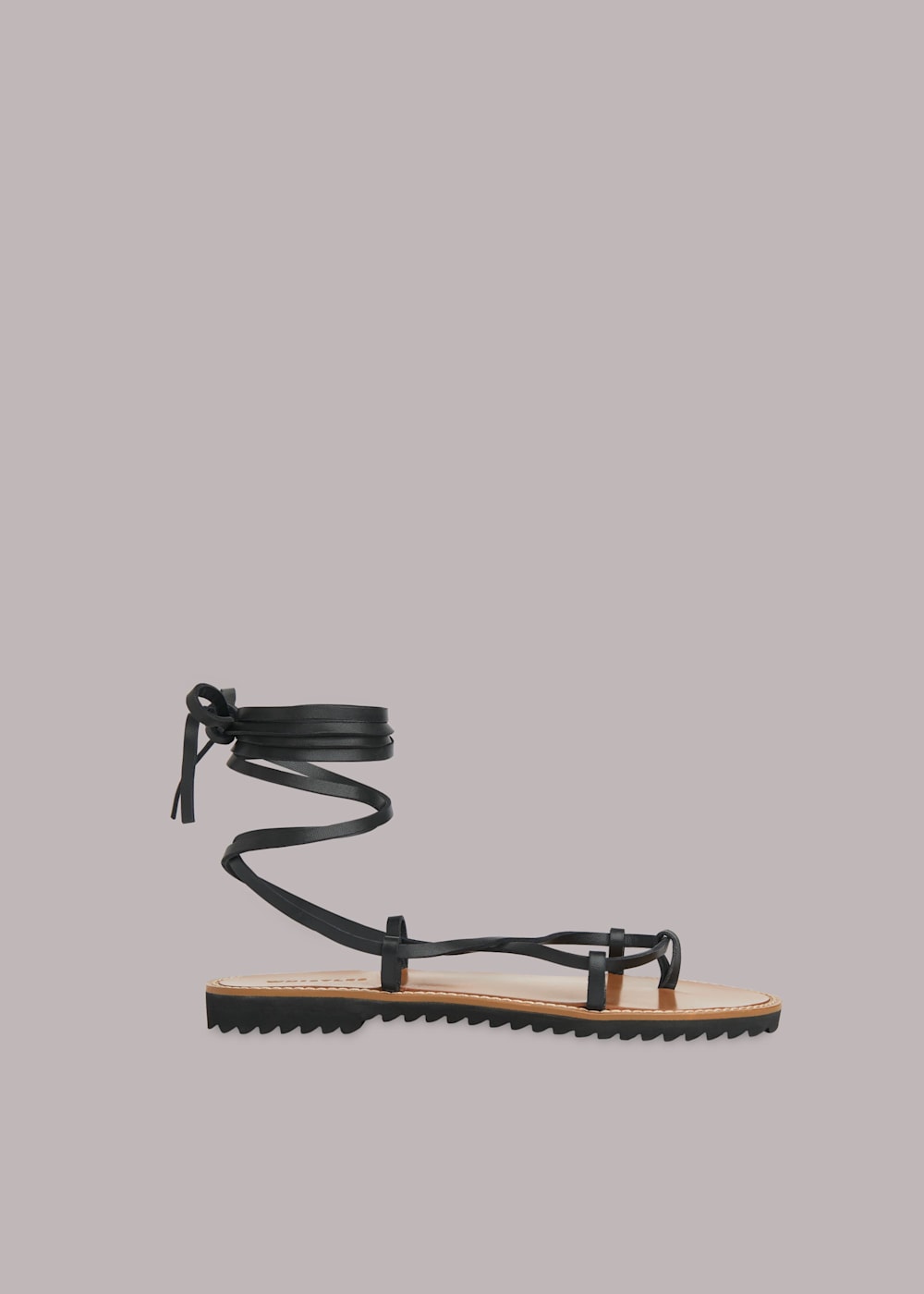 Whistles roman tie leg sandal on sale