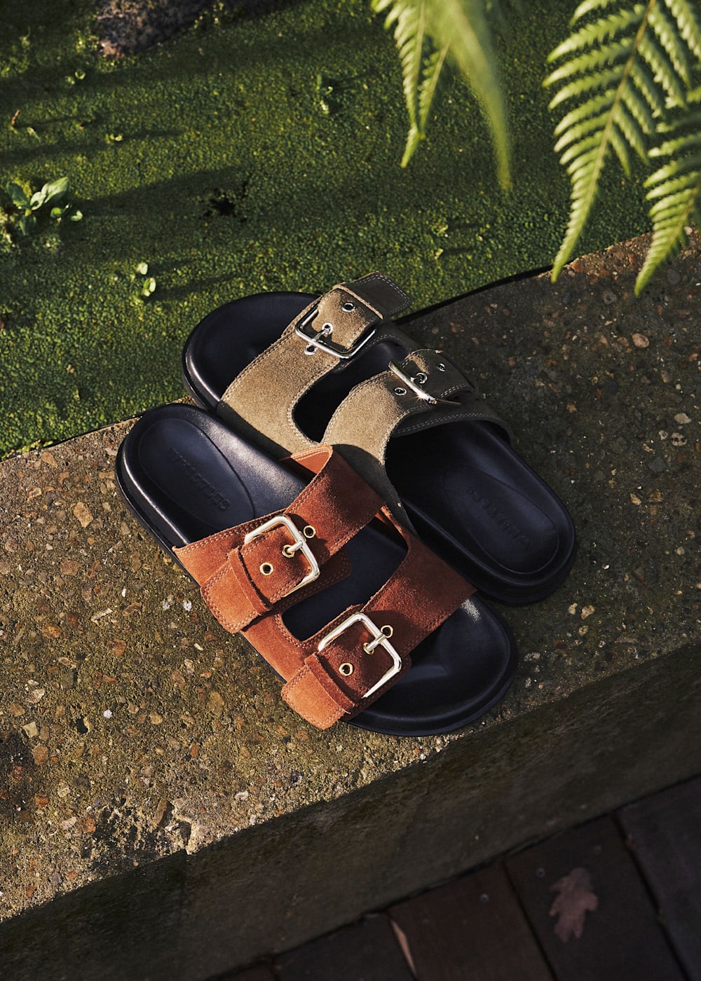 Khaki Bodie Double Buckle Slide WHISTLES Whistles ROW