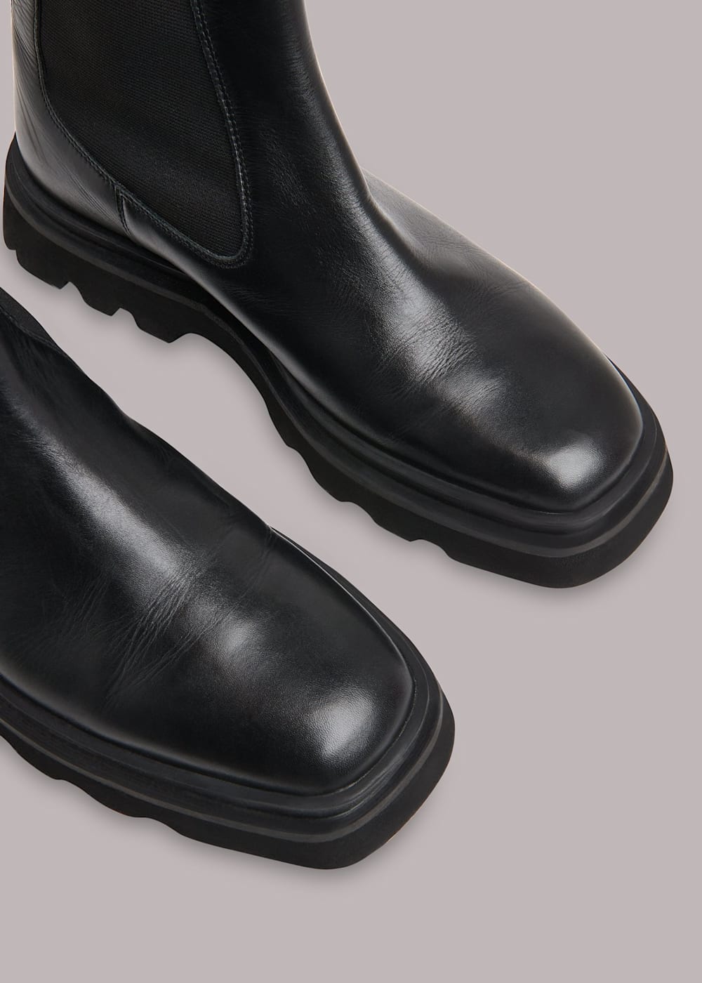 Black Kenton Square Toe Chelsea Boot | WHISTLES | Whistles US | Black Kenton Square Toe Chelsea Boot | WHISTLES | Whistles US |