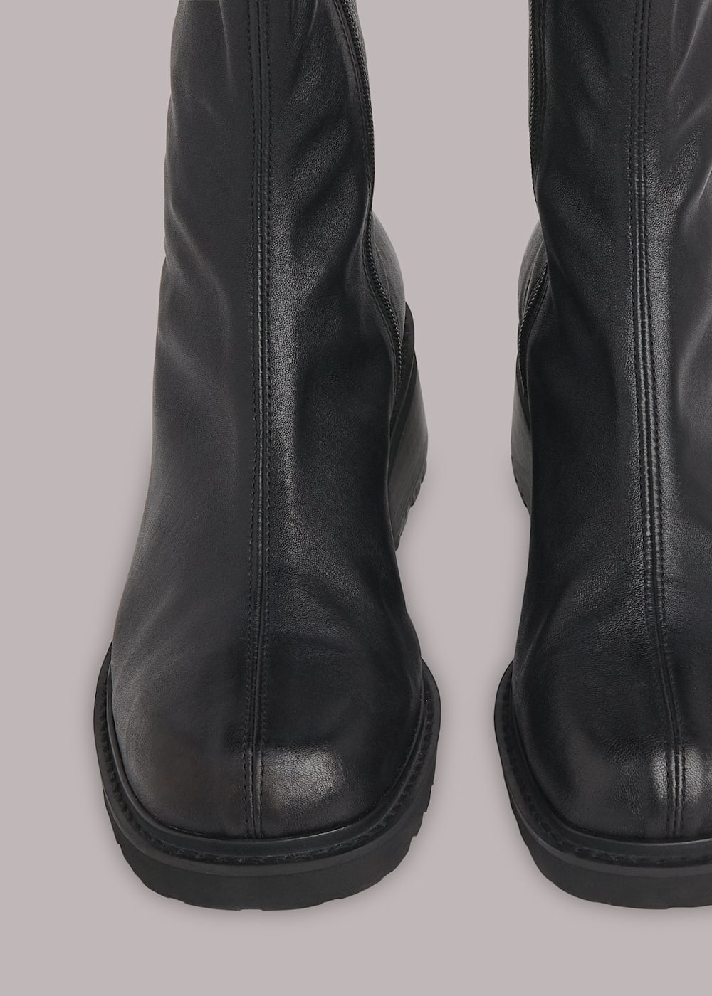 Whistles black ankle boots hotsell