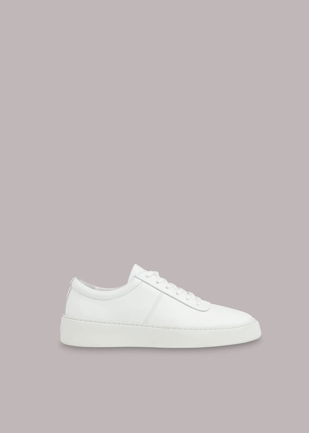 White Kalie Deep Sole Trainer WHISTLES Whistles UK