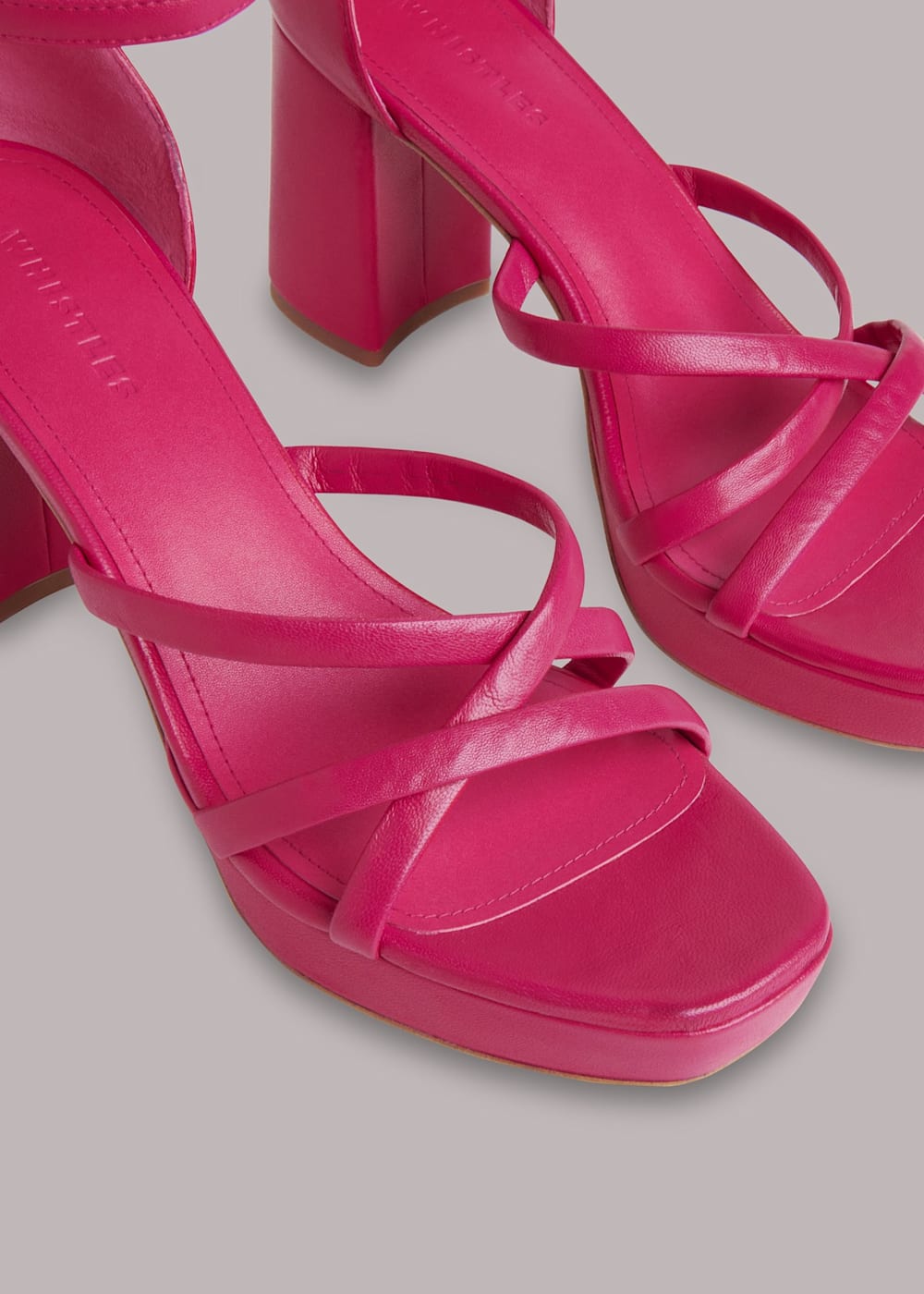 Platform heeled sandals uk top